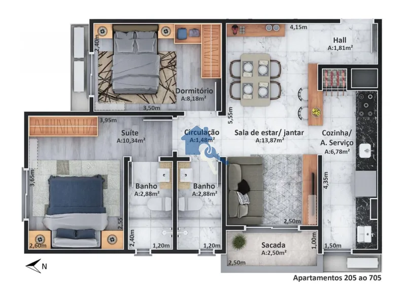 Residencial Di Napoli: 2ª foto da galeria de imagens do imóvel