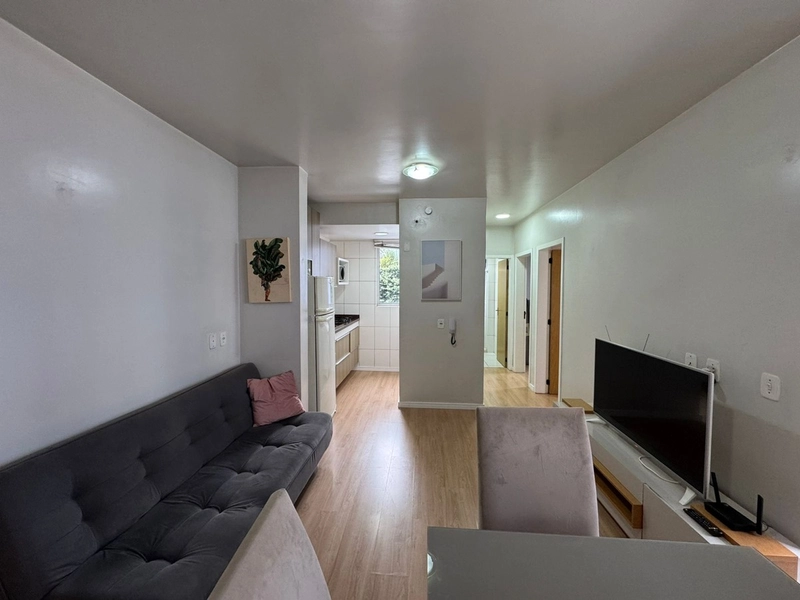 Apartamento 2 dormitórios com garagem 100% mobiliado: 4ª foto da galeria de imagens do imóvel
