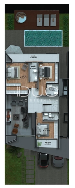 CASA NO CONDOMÍNIO ZEN EM XANGRI-LÁ: 5ª foto da galeria de imagens do imóvel