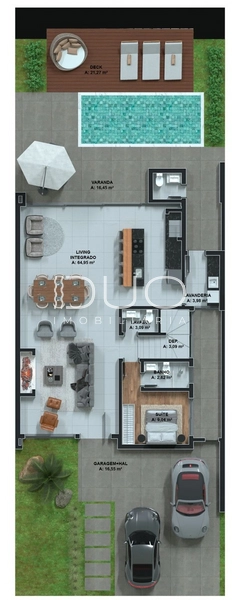 CASA NO CONDOMÍNIO ZEN EM XANGRI-LÁ: 4ª foto da galeria de imagens do imóvel