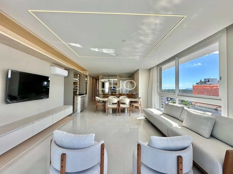 03 DORMITÓRIOS DE ESQUINA FINAMENTE MOBILIADO