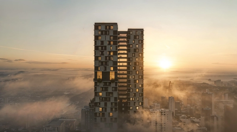 Timeless! Lançamento no Centro de Chapecó aptos de 1, 2 e 3 quartos