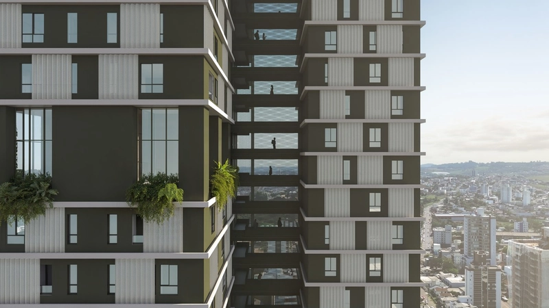 Timeless! Lançamento no Centro de Chapecó aptos de 1, 2 e 3 quartos: 27ª foto da galeria de imagens do imóvel