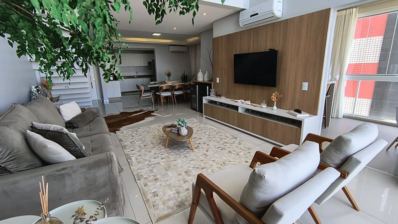 Apartamento duplex de 3 quartos no Centro!