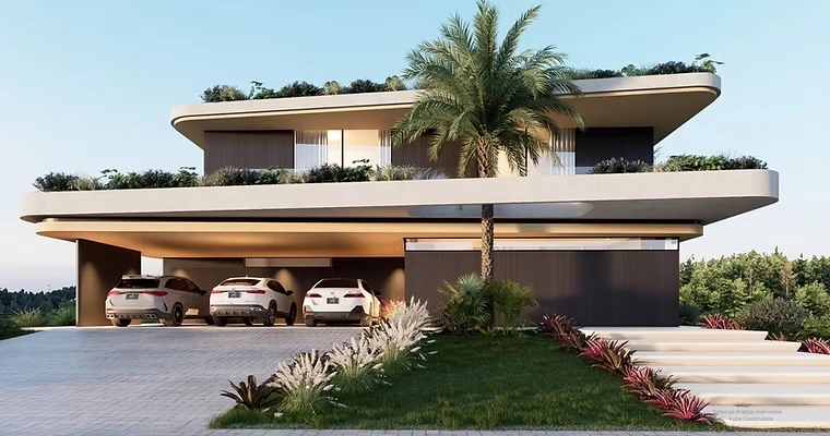 Casa de 4 suítes na planta no Jardí