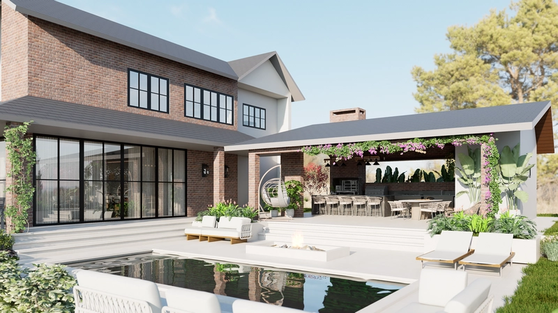 Casa de 4 suítes na planta no Jardí: 5ª foto da galeria de imagens do imóvel