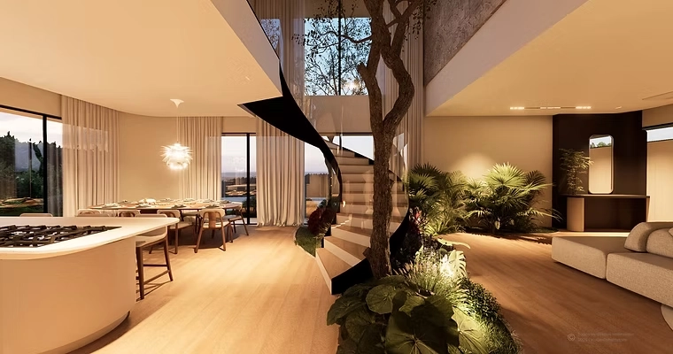 Casa de 4 suítes na planta no Jardí: 3ª foto da galeria de imagens do imóvel