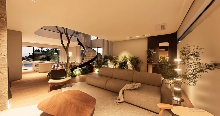 Casa de 4 suítes na planta no Jardí: 5ª foto da galeria de imagens do imóvel