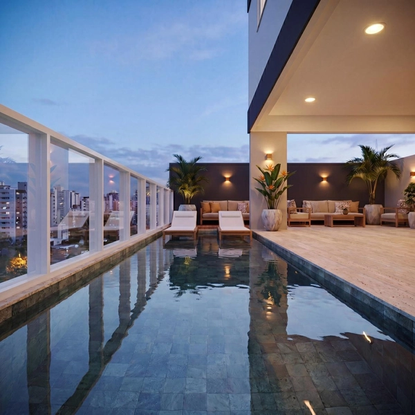 Apto de 2 quartos: 7ª foto da galeria de imagens do imóvel