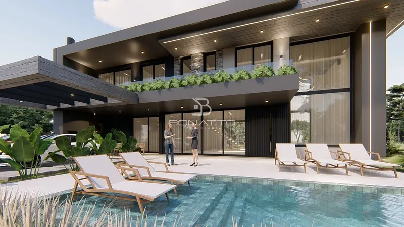 Casa em construção próxima a lagoa: 6ª foto da galeria de imagens do imóvel