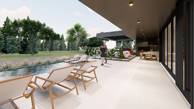 Casa em construção próxima a lagoa: 13ª foto da galeria de imagens do imóvel