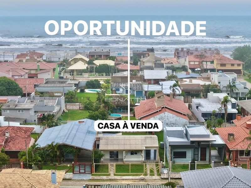 CASA NO CENTRO DE XANGRILA ! 3 quadras do mar!: 2ª foto da galeria de imagens do imóvel