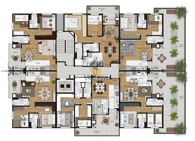 Apartamento CLUBE MOOD para Venda em Curitiba / PR: 2ª foto da galeria de imagens do imóvel