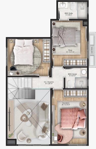 COBERTURA DUPLEX DE 3 DORMITÓRIOS NA PRAIA DA ARMAÇÃO: 7ª foto da galeria de imagens do imóvel