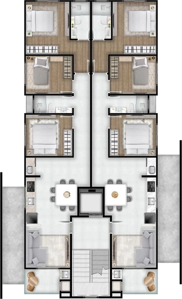 APARTAMENTOS NA PLANTA NO SÃO DOMINGOS: 3ª foto da galeria de imagens do imóvel