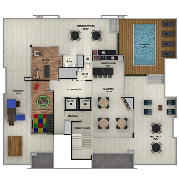 APARTAMENTOS EM FASE DE FINALIZAÇAO ** CENTRO / NAVEGANTES **: 10ª foto da galeria de imagens do imóvel