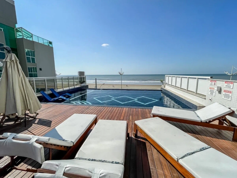 APARTAMENTO FRENTE MAR - GRAVATÁ - NAVEGANTES: 3ª foto da galeria de imagens do imóvel