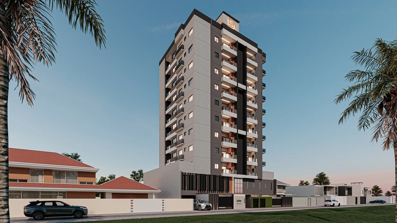 APARTAMENTO NA PLANTA NO CENTRO DE NAVEGANTES/SC: 2ª foto da galeria de imagens do imóvel
