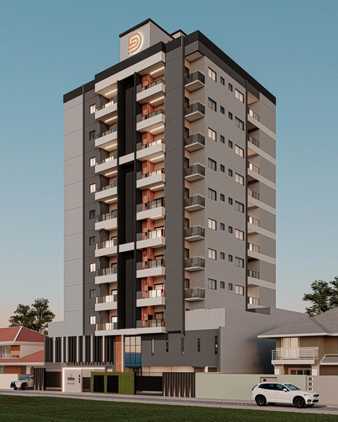 APARTAMENTO NA PLANTA NO CENTRO DE NAVEGANTES/SC: 3ª foto da galeria de imagens do imóvel