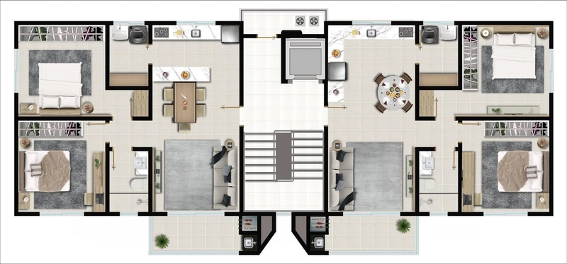 PARK RESIDENCE HOME CLUB - ARMAÇÃO - PENHA: 22ª foto da galeria de imagens do imóvel