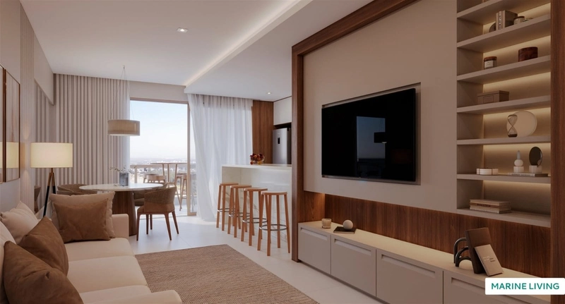 APARTAMENTO NA PLANTA A POUCOS METROS DO MAR: 10ª foto da galeria de imagens do imóvel