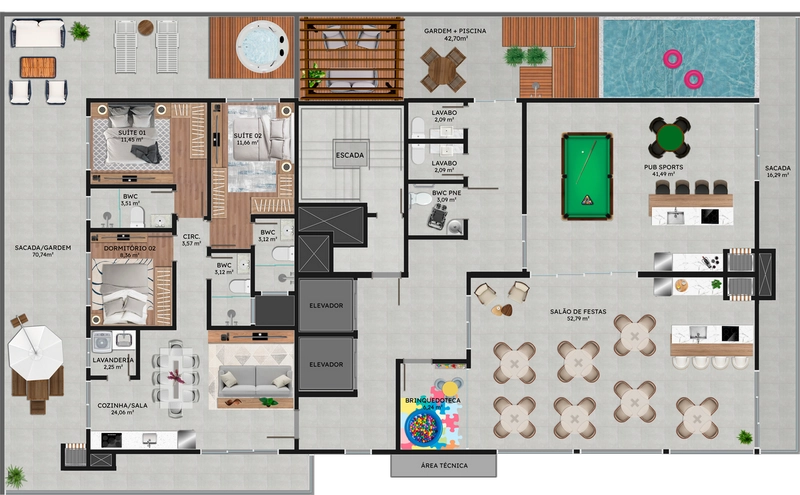 APARTAMENTOS NA PLANTA NO GRAVATÁ: 27ª foto da galeria de imagens do imóvel