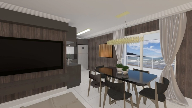 APARTAMENTO NA PLANTA - NA PRAIA DO GRAVATÁ/NAVEGANTES: 7ª foto da galeria de imagens do imóvel