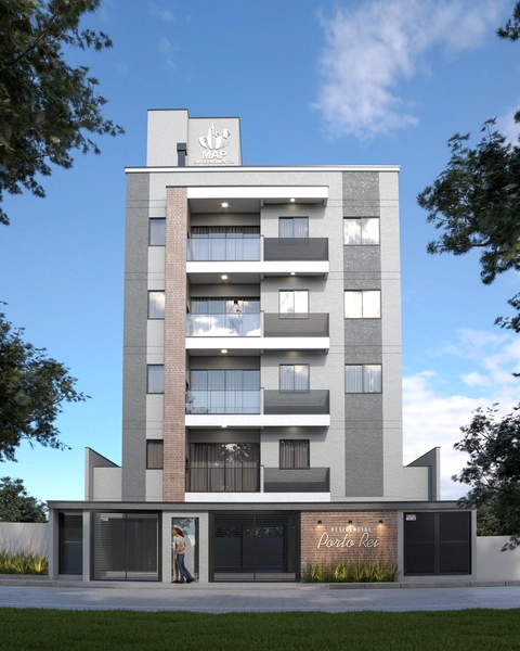 APARTAMENTOS NA PLANTA NO CENTRO DE NAVEGANTES: 1ª foto da galeria de imagens do imóvel