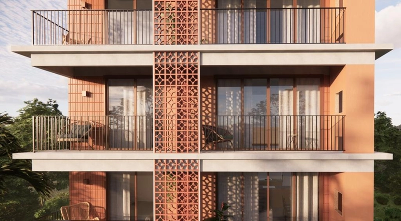APARTAMENTO NOVO COM DUAS SUITES, PRONTO PRA MORAR - PRAIA CENTRAL: 4ª foto da galeria de imagens do imóvel