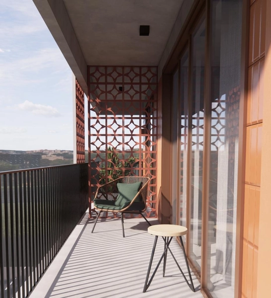 APARTAMENTO NOVO COM DUAS SUITES, PRONTO PRA MORAR - PRAIA CENTRAL: 5ª foto da galeria de imagens do imóvel
