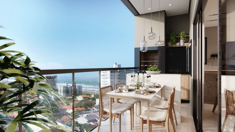 APARTAMENTO COM 03 SUÍTES E ÁREA DE LAZER A 180M DA PRAIA DO GRAVATÁ: 4ª foto da galeria de imagens do imóvel