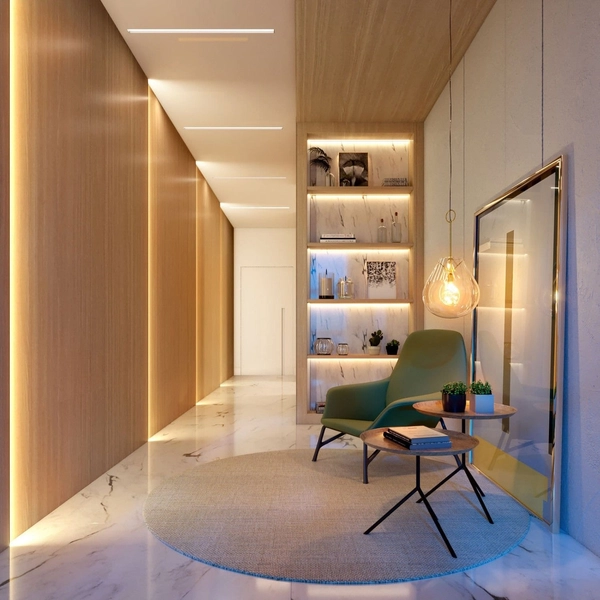 APARTAMENTO COM 03 SUÍTES E ÁREA DE LAZER A 180M DA PRAIA DO GRAVATÁ: 3ª foto da galeria de imagens do imóvel