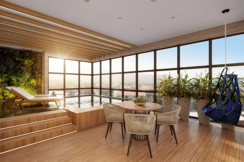 APARTAMENTO COM 03 SUÍTES E ÁREA DE LAZER A 180M DA PRAIA DO GRAVATÁ: 6ª foto da galeria de imagens do imóvel