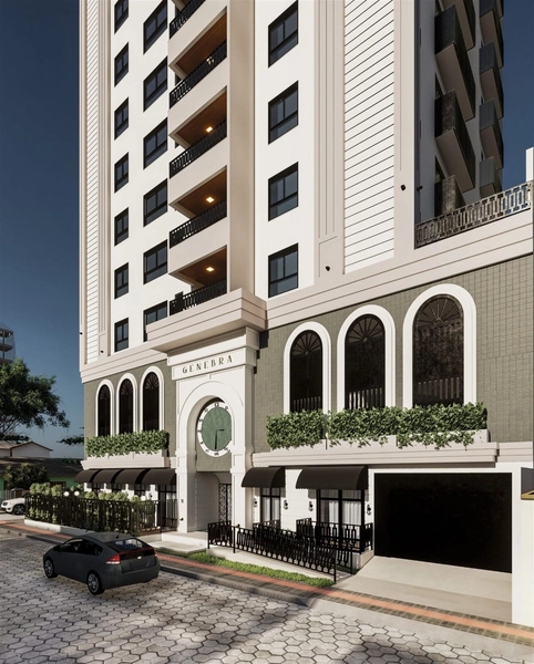 APARTAMENTO NA PLANTA COM DUAS SUITES NO CENTRO DE NAVEGANTES: 4ª foto da galeria de imagens do imóvel