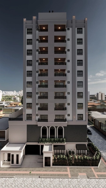 APARTAMENTO NA PLANTA COM DUAS SUITES NO CENTRO DE NAVEGANTES: 3ª foto da galeria de imagens do imóvel