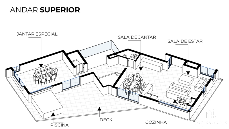 Casa 4 quartos no Condomínio Alphaville Gramado: 34ª foto da galeria de imagens do imóvel