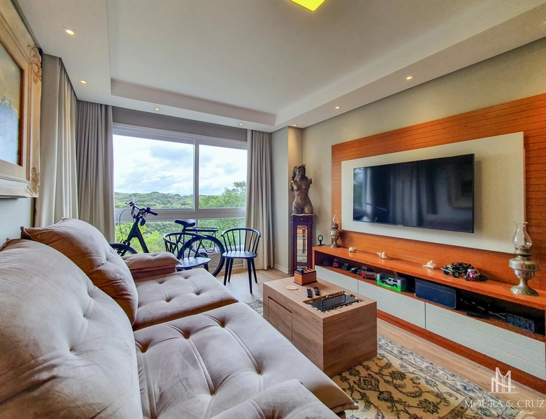 Apartamento 2 quartos mobiliado em Gramado: 2ª foto da galeria de imagens do imóvel