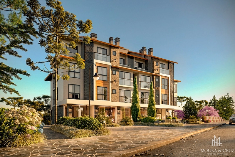 Apartamento 2 quartos no Centro de Gramado: 2ª foto da galeria de imagens do imóvel