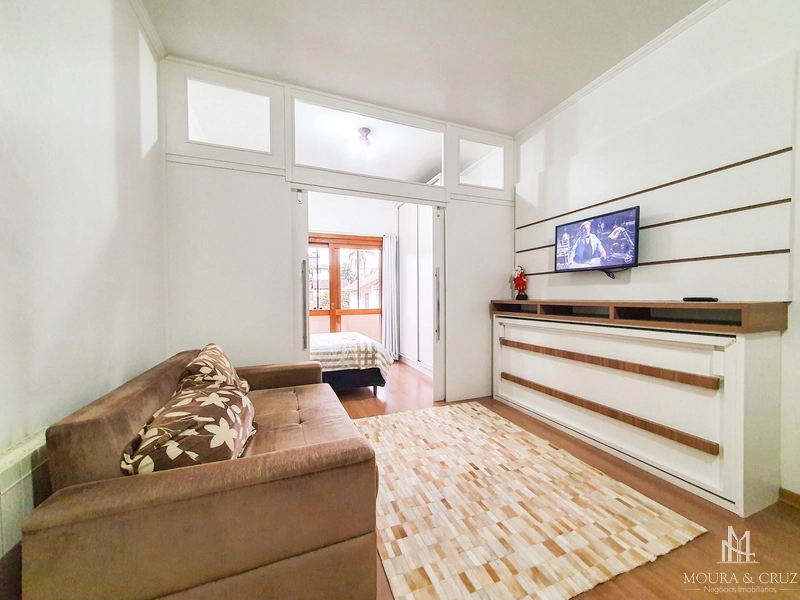 Apartamento 1 quarto mobiliado no Centro de Gramado: 2ª foto da galeria de imagens do imóvel