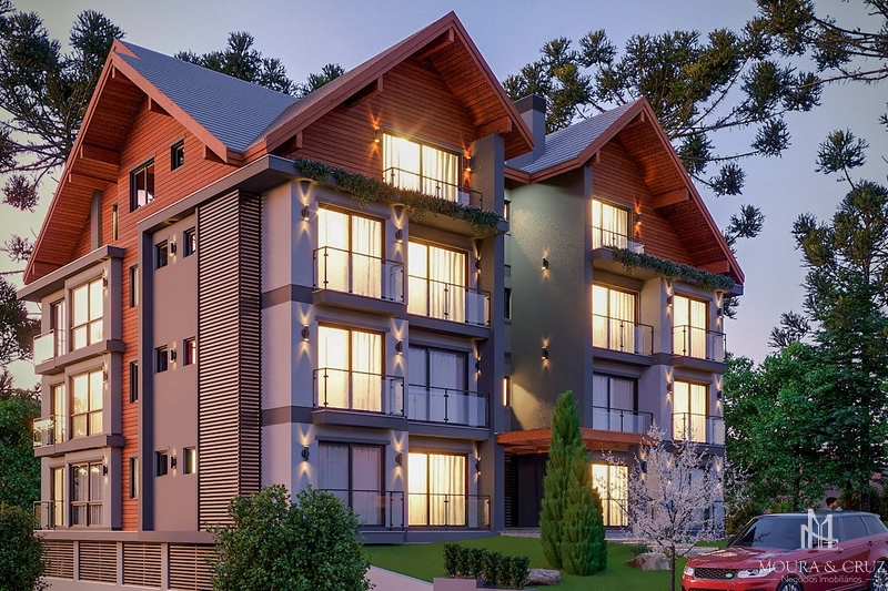 Apartamento Cobertura 3 quartos no bairro Moura em Gramado: 2ª foto da galeria de imagens do imóvel