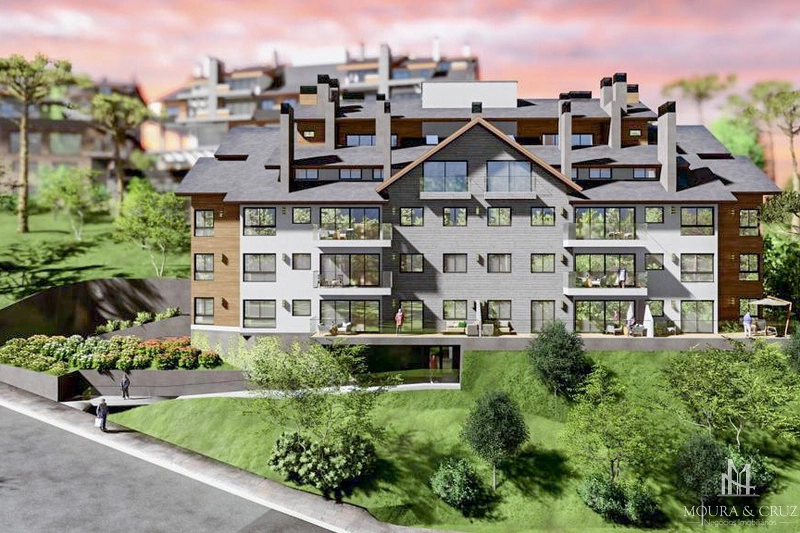 Apartamento 1 quarto no bairro Moura em Gramado: 2ª foto da galeria de imagens do imóvel