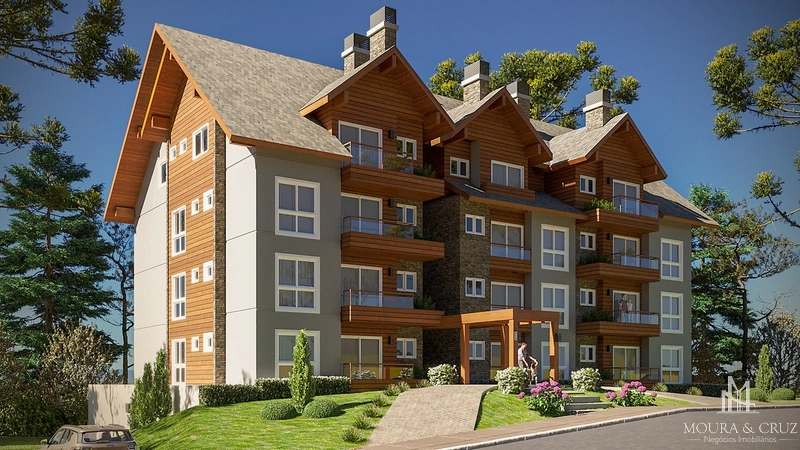 Apartamento 1 quarto no bairro Av. Central em Gramado: 3ª foto da galeria de imagens do imóvel