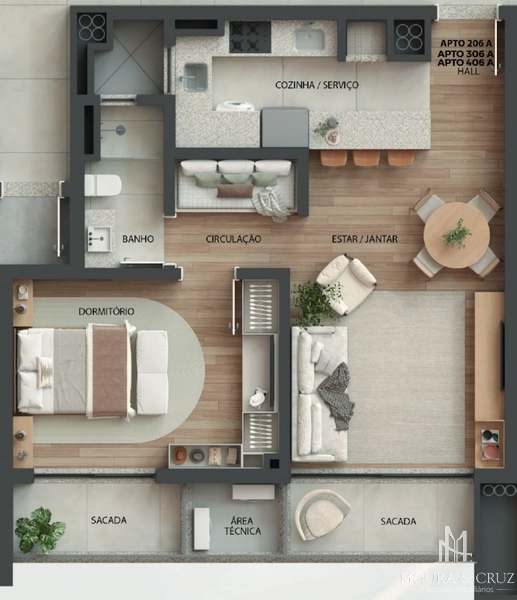 Apartamento 1 quarto no Planalto em Gramado: 22ª foto da galeria de imagens do imóvel