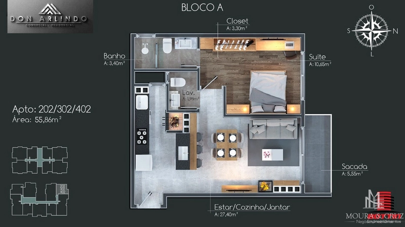 Apartamento 1 quarto no Centro de Canela: 18ª foto da galeria de imagens do imóvel