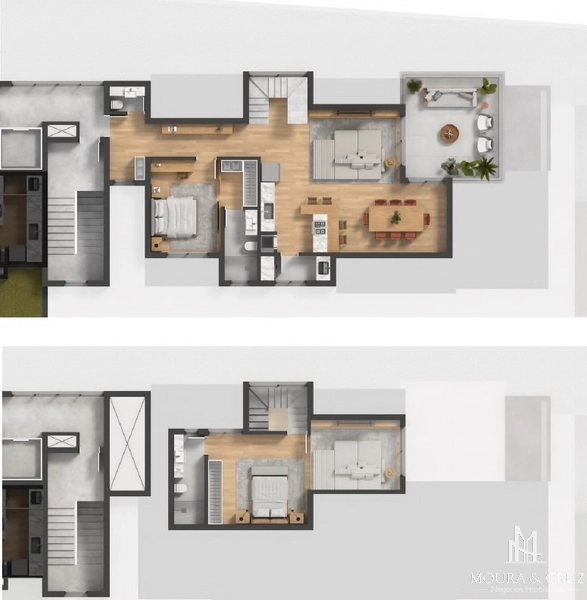 Apartamento duplex 2 quartos no Centro de Gramado: 6ª foto da galeria de imagens do imóvel