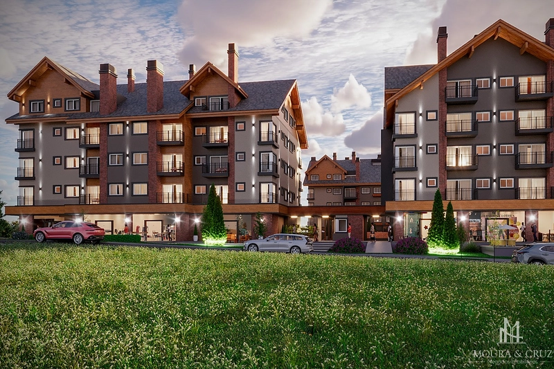 Apartamento 2 quartos em Gramado: 1ª foto da galeria de imagens do imóvel