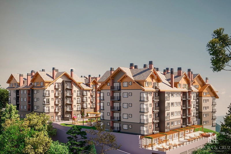 Apartamento 2 quartos em Gramado: 13ª foto da galeria de imagens do imóvel