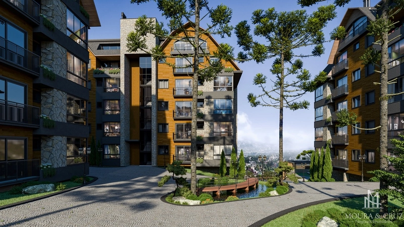 Cobertura duplex 2 quartos no Planalto em Gramado: 1ª foto da galeria de imagens do imóvel