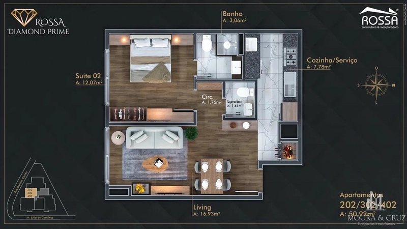 Apartamento 1 quarto no Centro de Canela: 10ª foto da galeria de imagens do imóvel