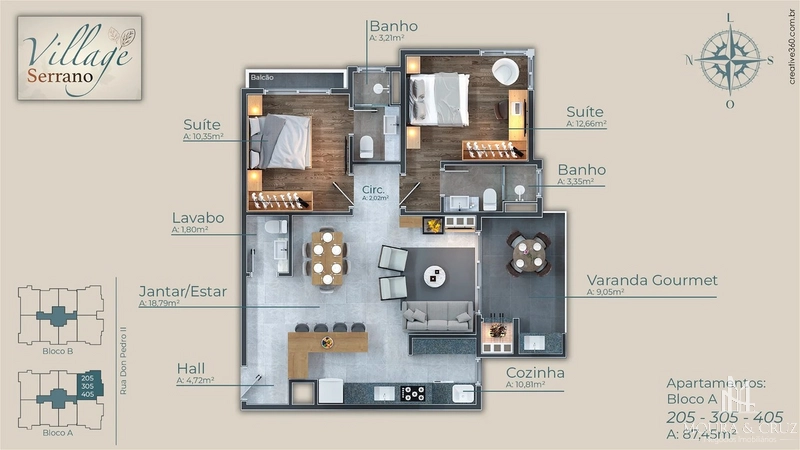 Apartamento 2 quartos no Centro de Canela: 7ª foto da galeria de imagens do imóvel